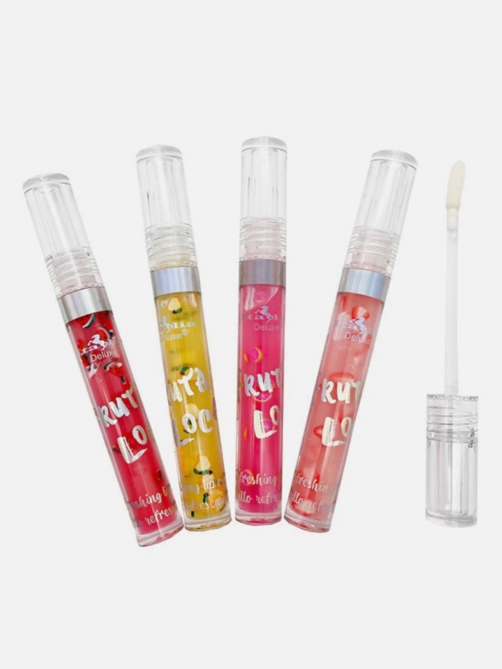 Italia Deluxe Fruta Loca Lip Oil 4-Piece Set